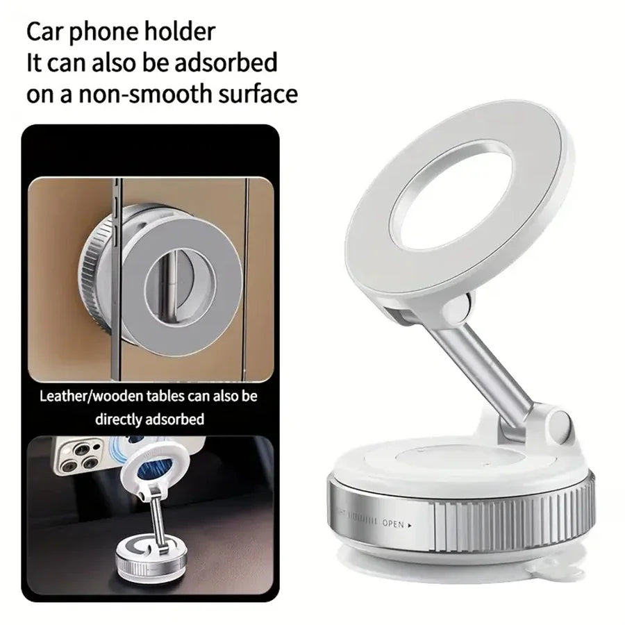 Everloom GripMate DashLock – Magnetic Car Phone Holder for Dashboard & Windshield