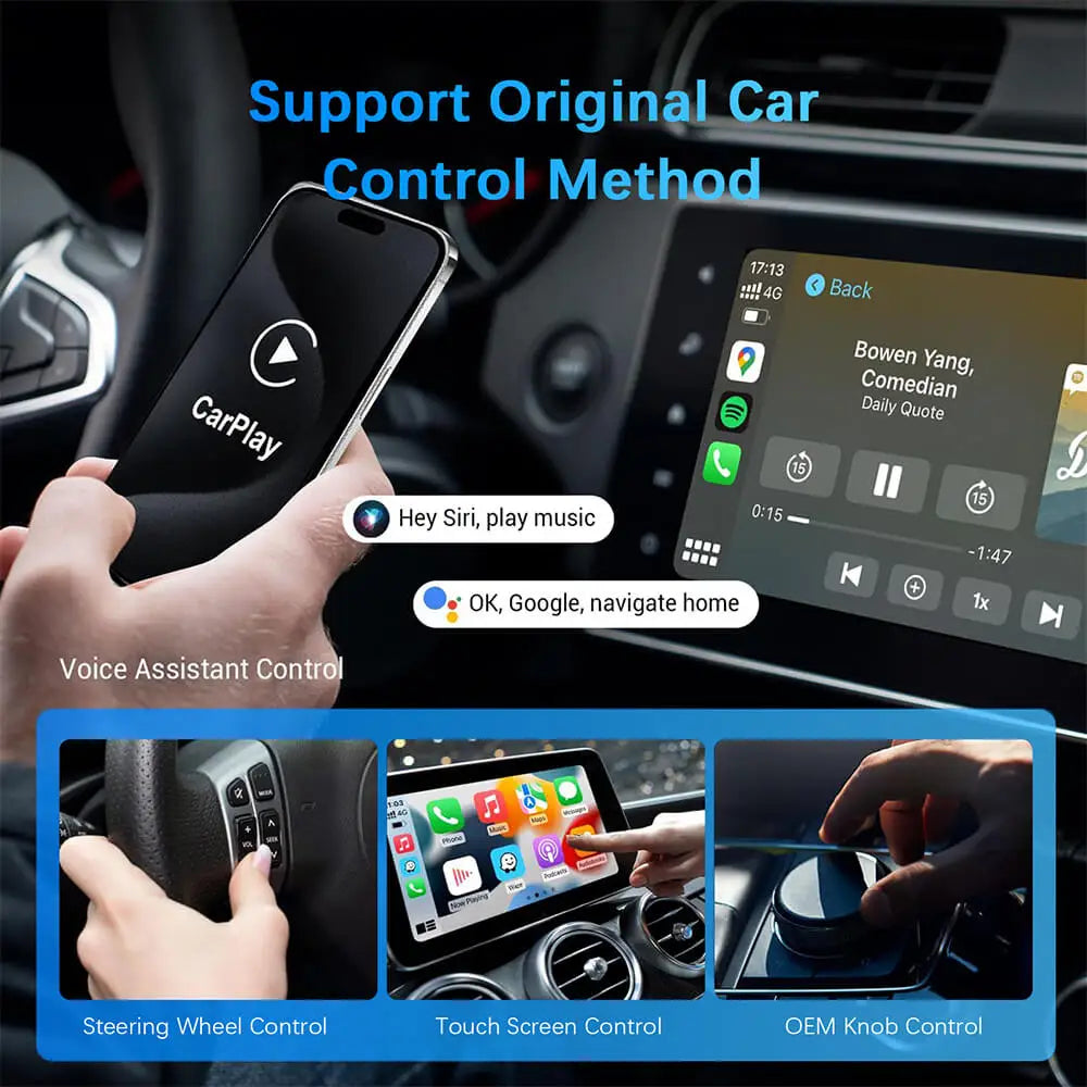Everloom DriveSync 2-in-1 CarPlay & Android Auto Adapter