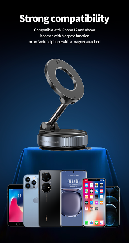 Everloom GripMate DashLock – Magnetic Car Phone Holder for Dashboard & Windshield